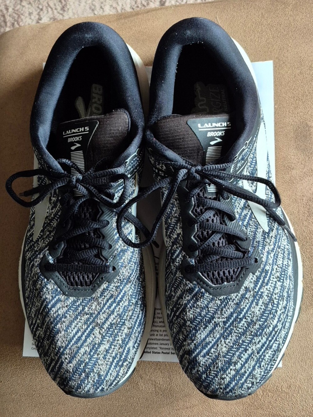 Men Brooks Launch 5 neutral running shoes 10.5 D